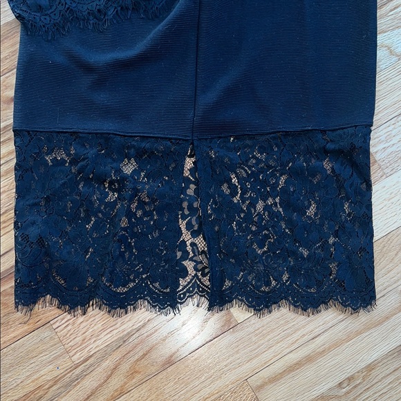 Women’s Black Forever 21 Medium 2pc Skirt and Tank Top Lace Set - Picture 4 of 8